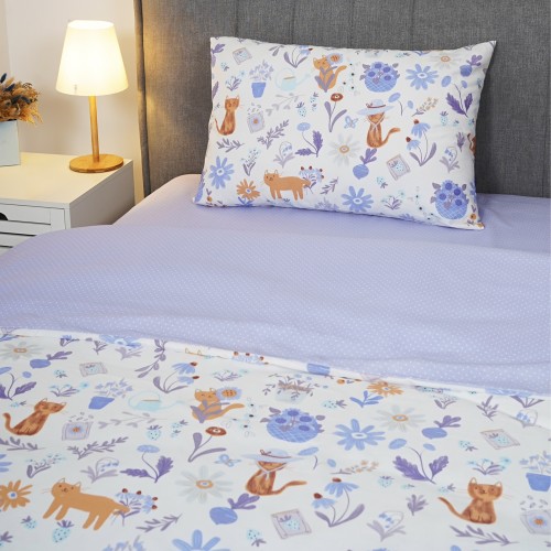 Комплект постільної білизни Viluta підлітковий Сатин Twill 696