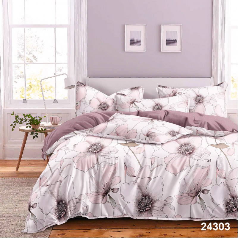 Комплект постільної білизни Viluta Полуторний Ранфорс 24303