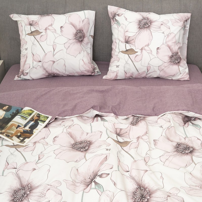 Комплект постільної білизни Viluta Полуторний Ранфорс 24303