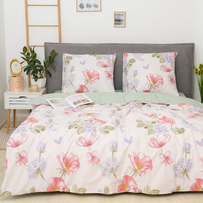 Комплект постільної білизни Viluta Полуторний Ранфорс 25364