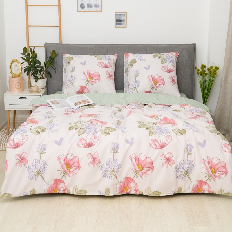 Комплект постільної білизни Viluta Полуторний Ранфорс 25364