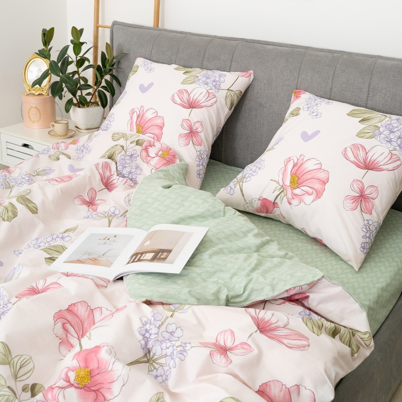 Комплект постільної білизни Viluta Полуторний Ранфорс 25364