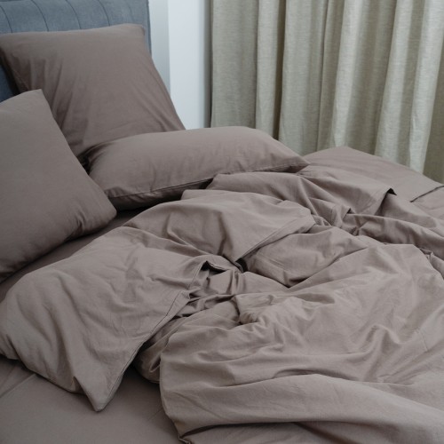 Комплект постільної білизни Viluta Полуторний Варена бавовна Wash 70