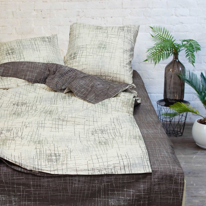 Комплект постільної білизни Viluta Сімейний Ранфорс 19010