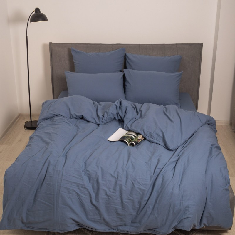 Комплект постільної білизни Viluta Сімейний Варена бавовна Wash 41