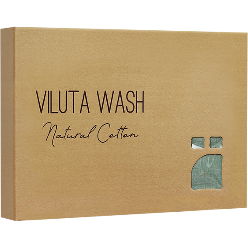 Комплект постільної білизни Viluta Сімейний Варена бавовна Wash 68