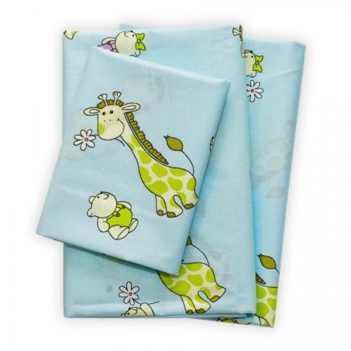 Комплект постільної білизни Вилюта дитячий ранфорс 5507 блакитний