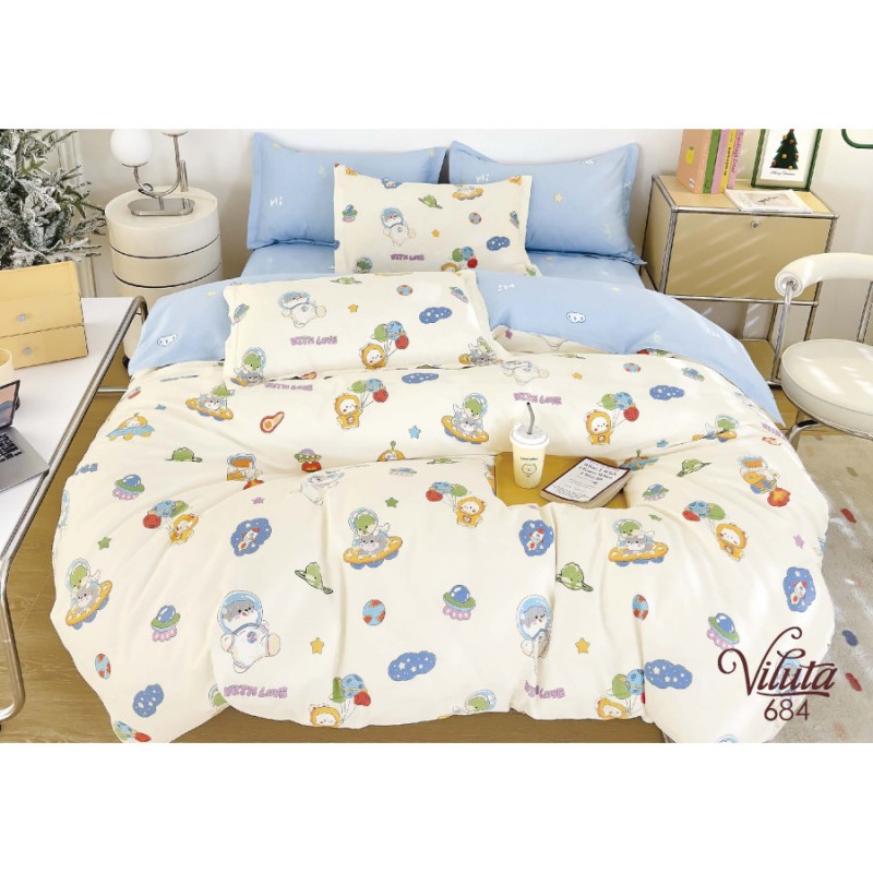 Комплект постільної білизни Вилюта дитячий Сатин Твил 684