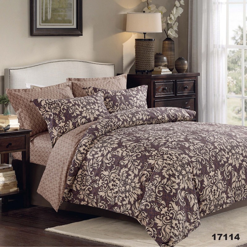 Комплект постільної білизни Вилюта двоспальний ранфорс 17114