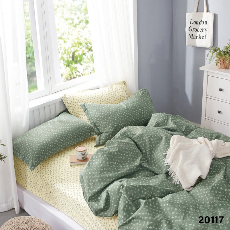 Комплект постільної білизни Вилюта двоспальний ранфорс 20117