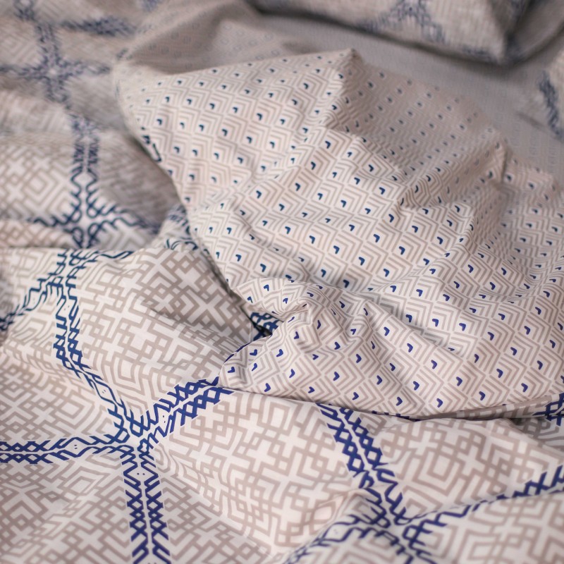 Комплект постільної білизни Вилюта двоспальний ранфорс 21161