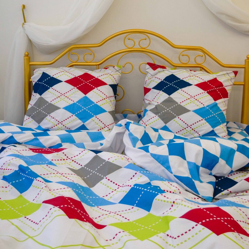 Комплект постільної білизни Вилюта двоспальний ранфорс 21164