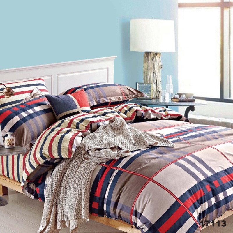 Комплект постільної білизни Вилюта Євро ранфорс 17113