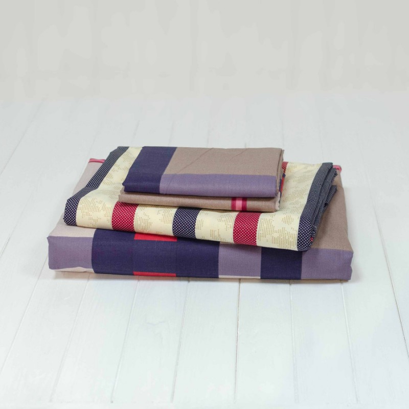 Комплект постільної білизни Вилюта Євро ранфорс 17113