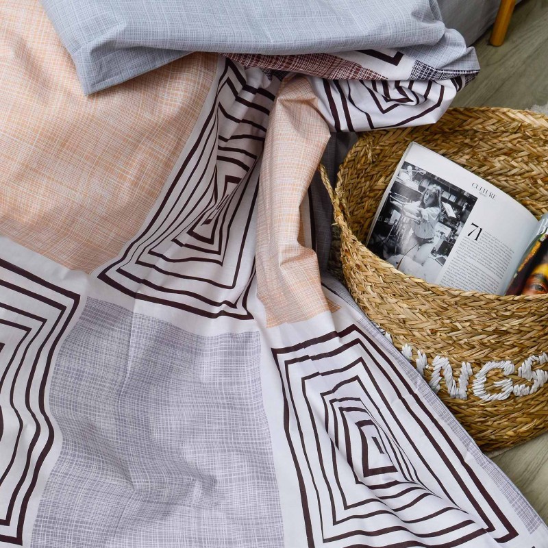 Комплект постільної білизни Вилюта Євро ранфорс 20133