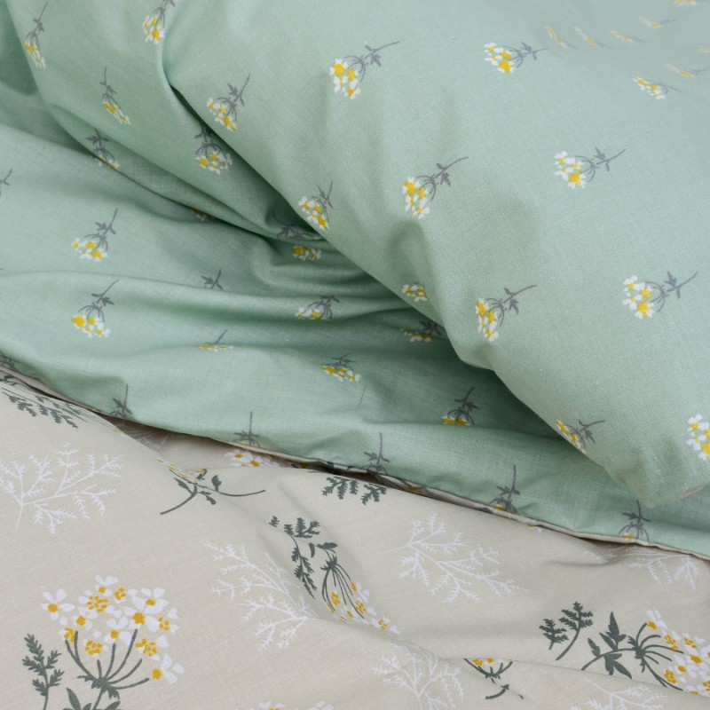 Комплект постільної білизни Вилюта Євро ранфорс 21139