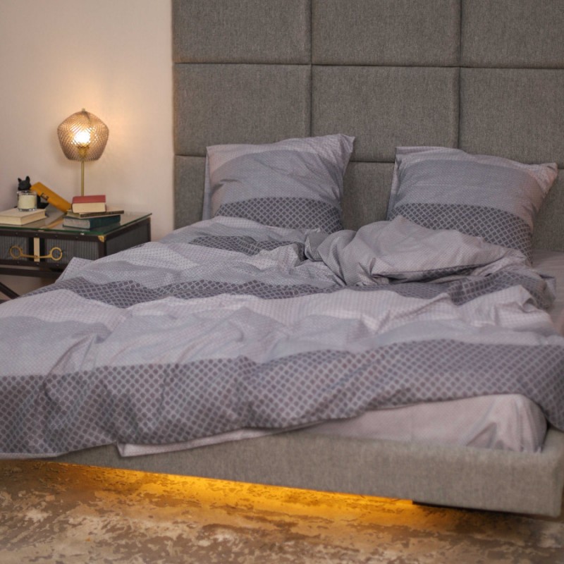 Комплект постільної білизни Вилюта Євро ранфорс 21157