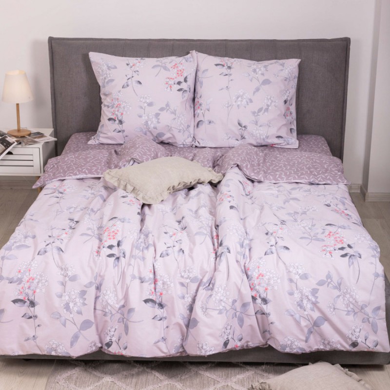 Комплект постільної білизни Вилюта Євро ранфорс 22221