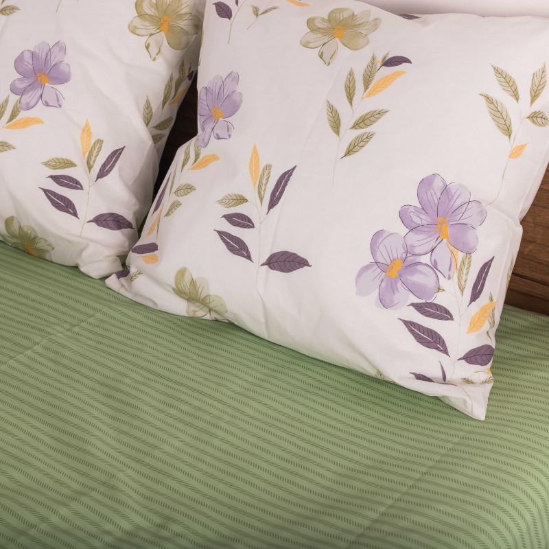 Комплект постільної білизни Вилюта Євро ранфорс 23225