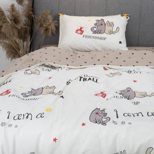 Комплект постільної білизни Вилюта підлітковий ранфорс 24262