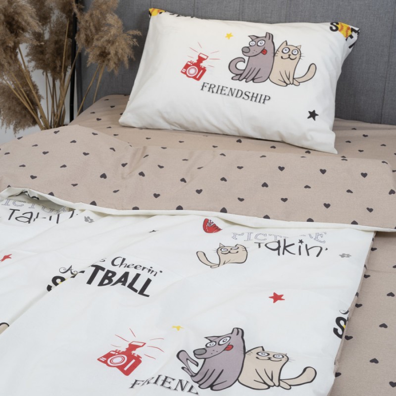 Комплект постільної білизни Вилюта підлітковий ранфорс 24262