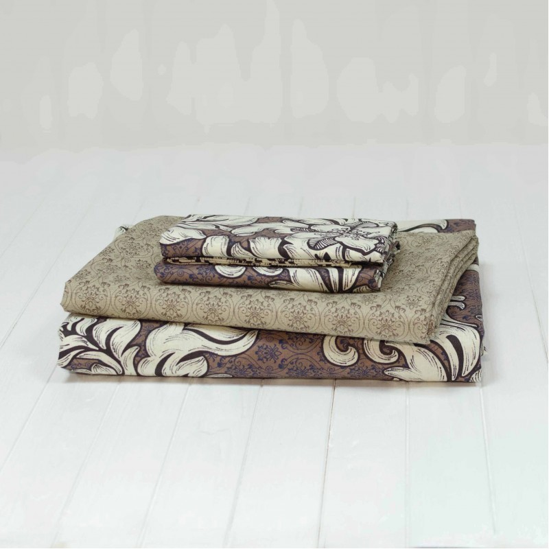 Комплект постільної білизни Вилюта Сімейний ранфорс 17114