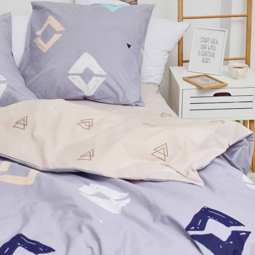 Комплект постільної білизни Вилюта Сімейний ранфорс 20106