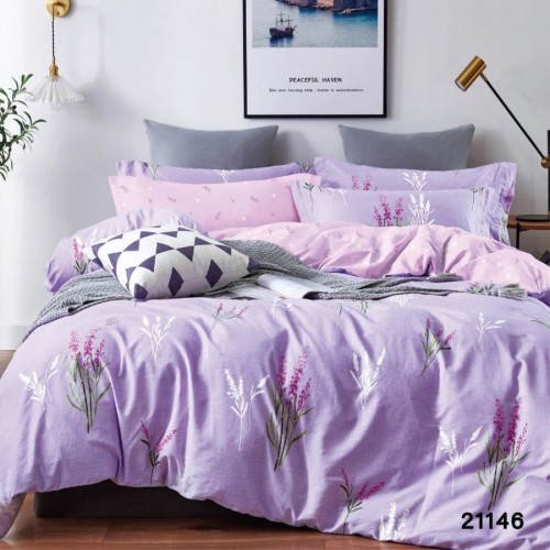 Комплект постільної білизни Вилюта Сімейний ранфорс 21146