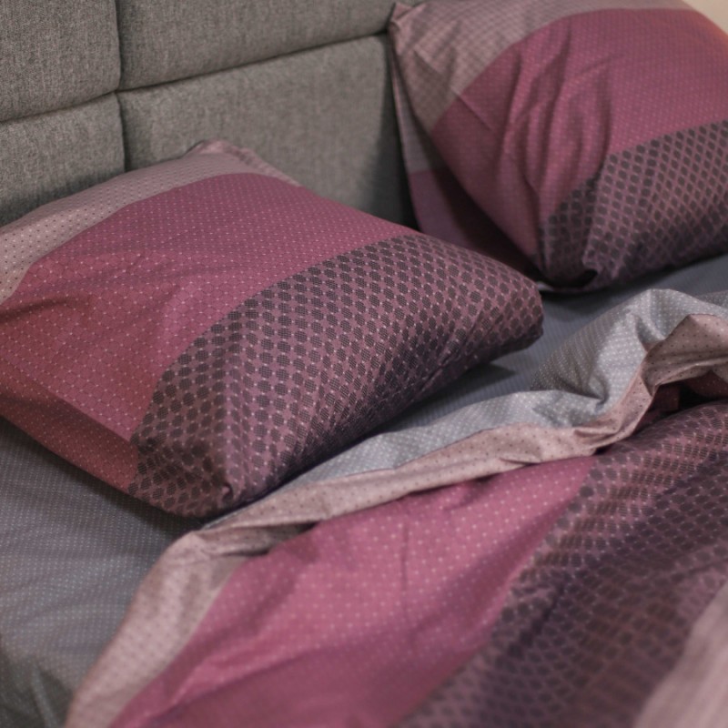 Комплект постільної білизни Вилюта Сімейний ранфорс 21156