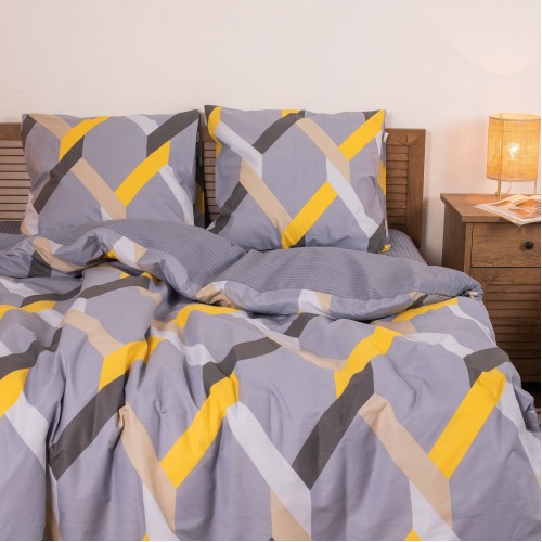 Комплект постільної білизни Вилюта Сімейний ранфорс 22183