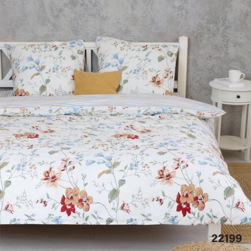 Комплект постільної білизни Вилюта Сімейний ранфорс 22199