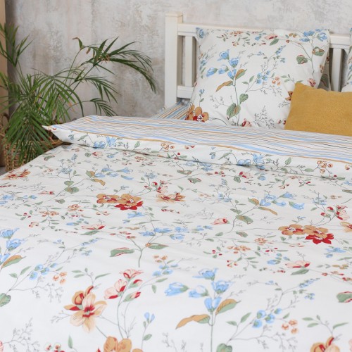 Комплект постільної білизни Вилюта Сімейний ранфорс 22199