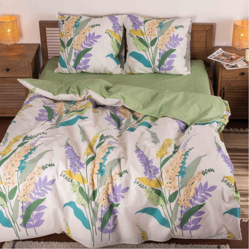 Комплект постільної білизни Вилюта Сімейний ранфорс 23224