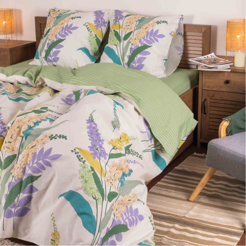 Комплект постільної білизни Вилюта Сімейний ранфорс 23224