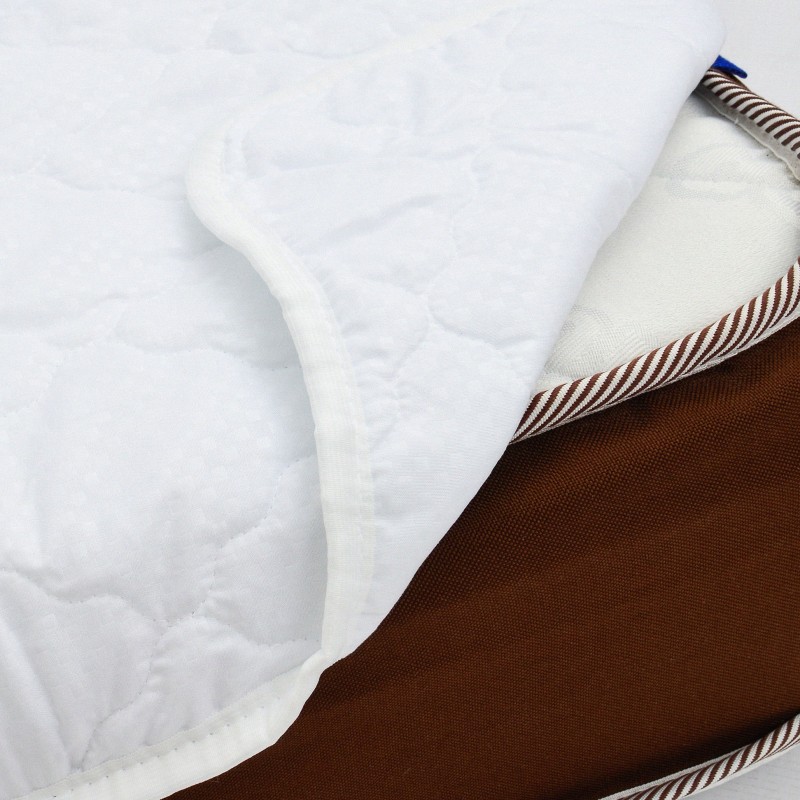 Наматрацник стьобаний з резинкою на кутах мікрофібра 160х190