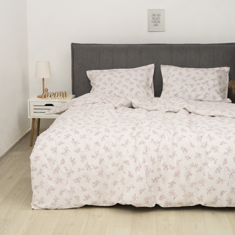 Напівкомплект постільної білизни Viluta Євро Сатин Luxe (підковдра 200х220 + наволочки 50х70 - 2 шт.) 157