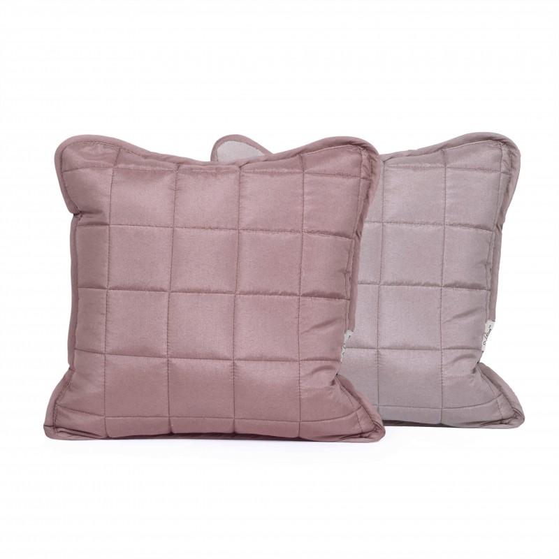 Подушка декоративна 40х40 Дует Рожевий Кварц