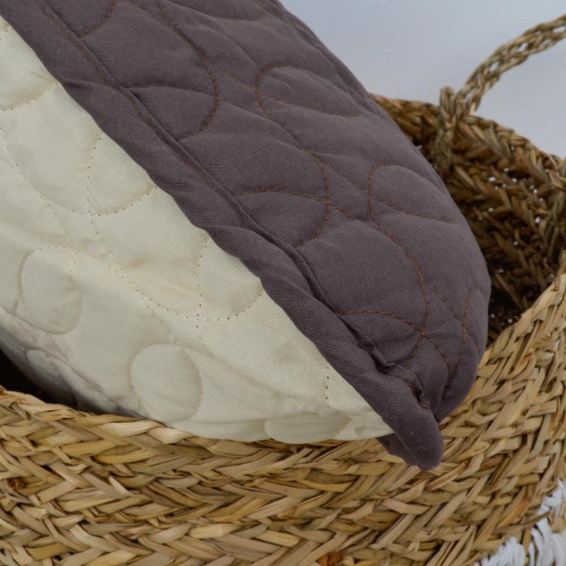 Подушка декоративна Вилюта Дует Шоколадно-ванільний 40х40