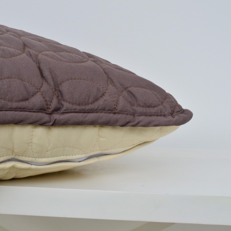 Подушка декоративна Вилюта Дует Шоколадно-ванільний 40х40