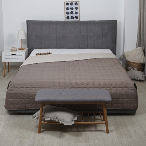 Покривало стьобане двустороннє Viluta Дует 210х240 Ніжність