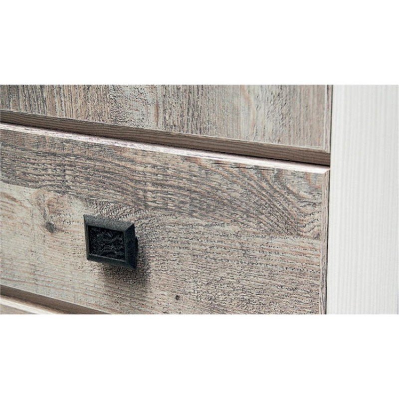 Комод Коен 2 KOM1D1S ВМК-Україна 1-дверний з 1 шухлядою Сосна арізонська/дуб корабельний