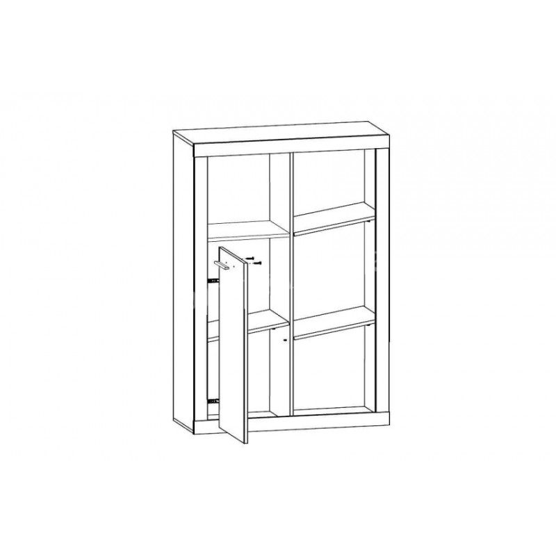 Стінка у вітальню Барселона ВМК-Україна Дуб сонома/німфея альба